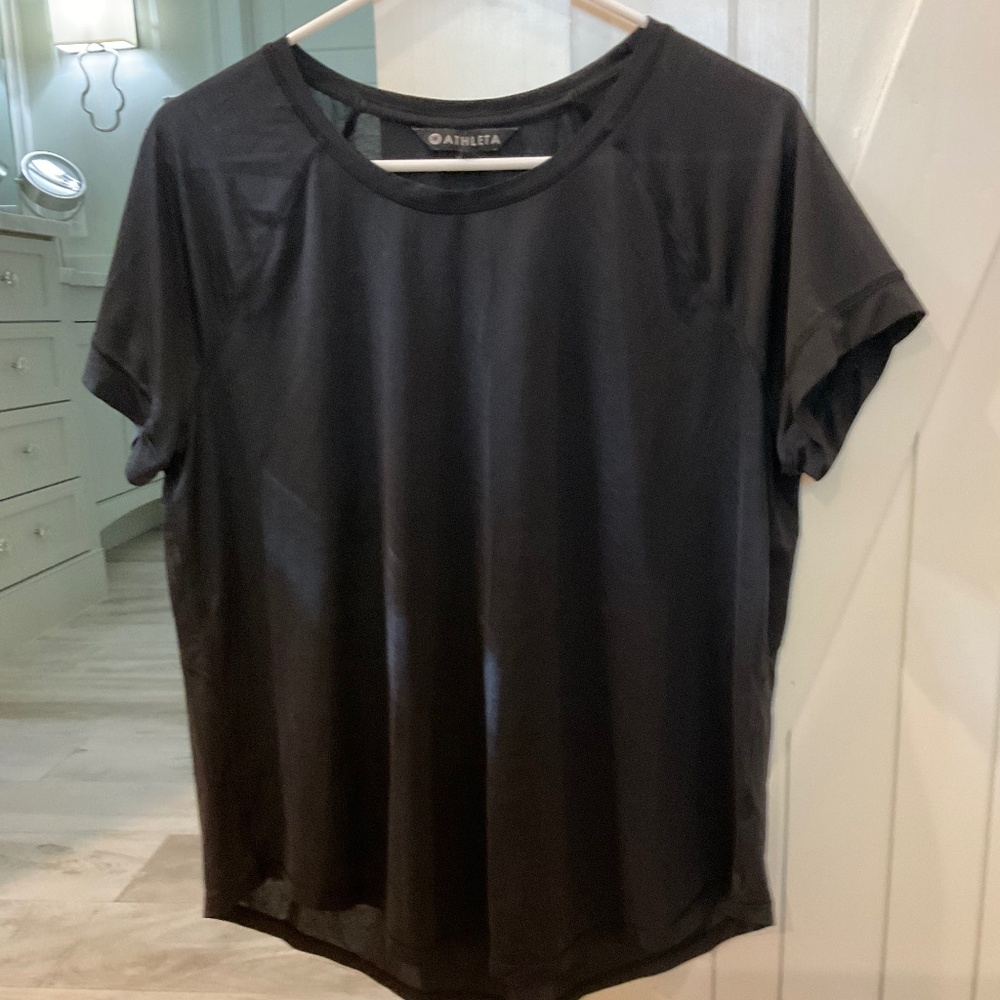 Athleta top, black, size XL